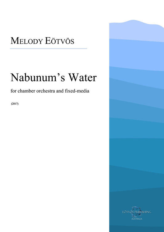Nabubum's Water (score only)